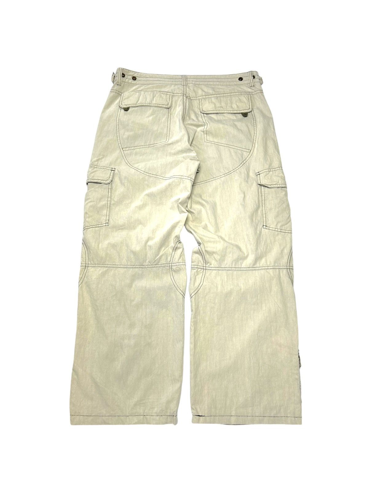 Japanese Brand × Vintage Vintage light cargo pants Size US 33 - 2 Thumbnail