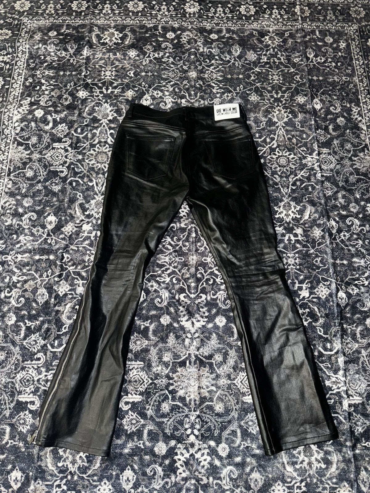 Japanese Brand Wax Denim Zip Up Jeans Size 32 Size US 32 / EU 48 - 5 Thumbnail