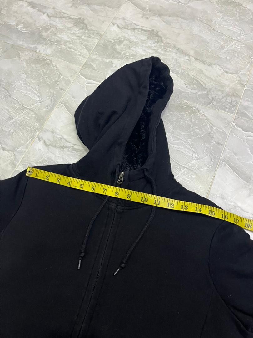Uniqlo Uniqlo Fleece-Lined Zip Hoodie Black Cozy Winter Layer Size L / US 10 / IT 46 - 14 Thumbnail