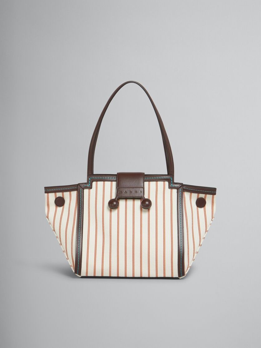 Marni o1w1db11125 Size :OS /Canvas Mini Riviera Bag in Brown Size ONE SIZE - 1 Thumbnail