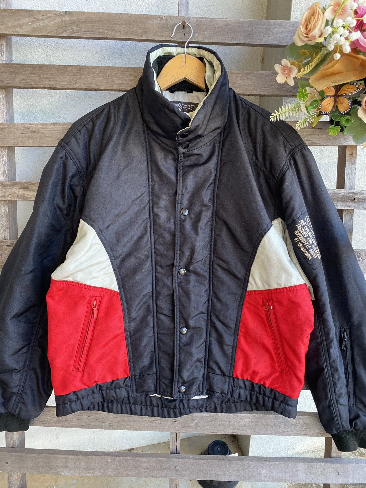 Goldwin × Vintage 🔥 Steals 🔥 Vintage GW Sport Motorcycle Jacket Racing Size US L / EU 52-54 / 3 - 2 Thumbnail