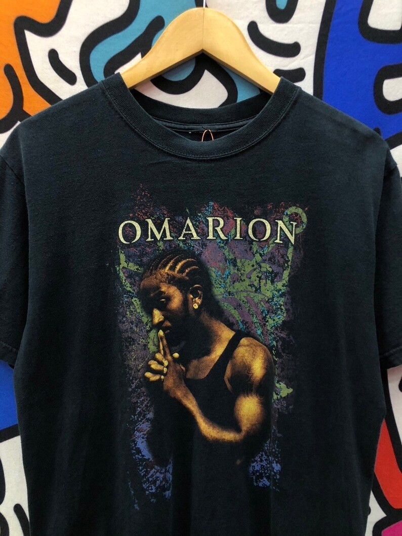Rap Tees Vintage 2000s Omarion Rap tshirt size M Size US M / EU 48-50 / 2 - 2 Thumbnail