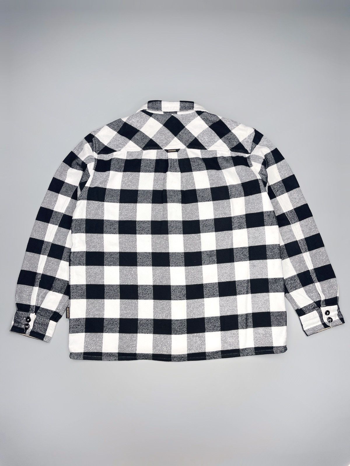 Napapijri × Vintage Napapijri Overshot Jacket Button Up Shirt Size US XL / EU 56 / 4 - 8 Thumbnail