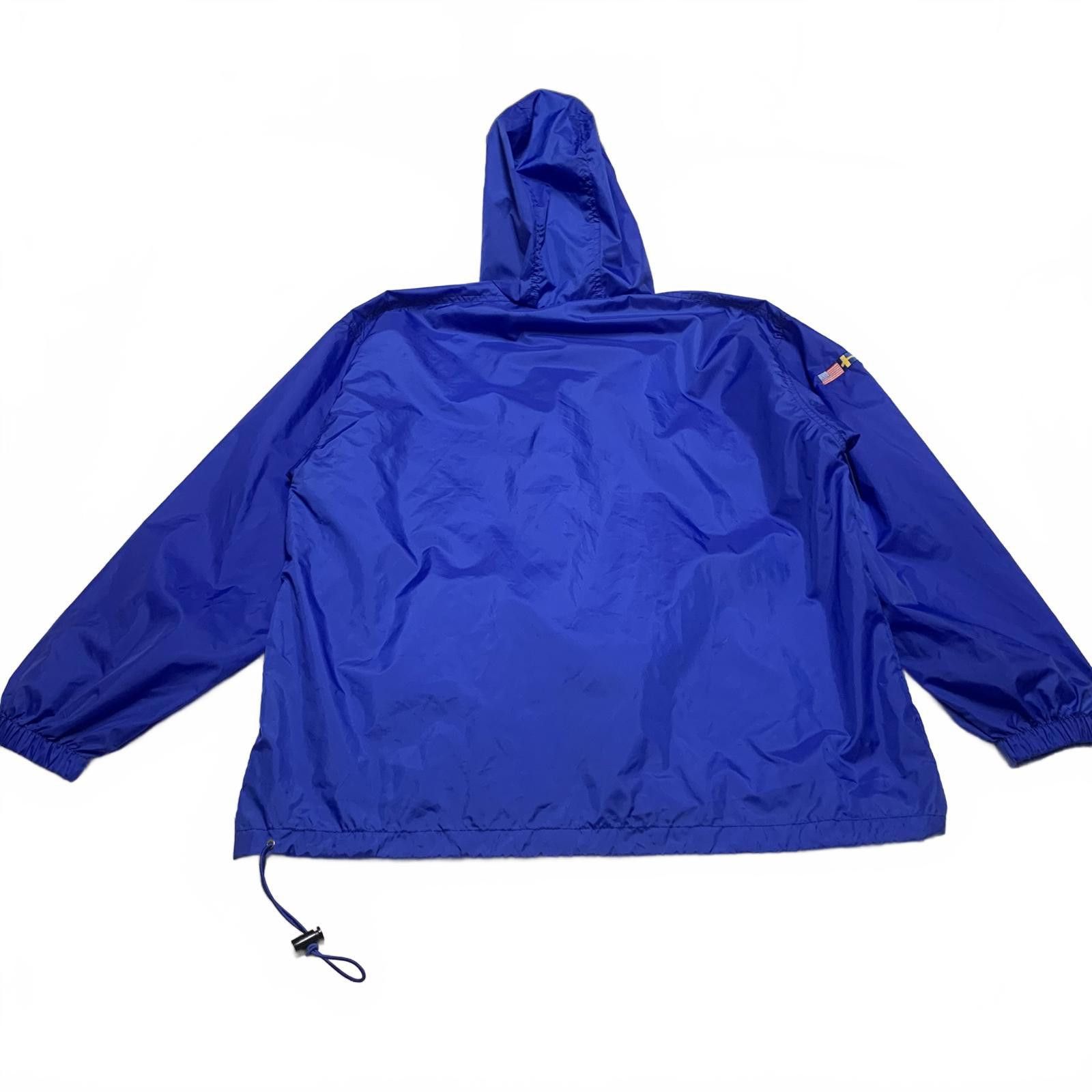 Other Tri Mountain Men's Blue Pullover L Rain Jacket Packable Size US L / EU 52-54 / 3 - 3 Thumbnail