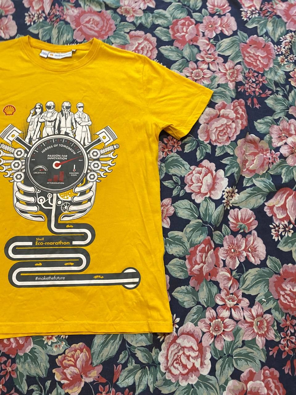 Marlboro Y2K Marlboro T-shirt yellow big print Vintage Size US M / EU 48-50 / 2 - 8 Thumbnail