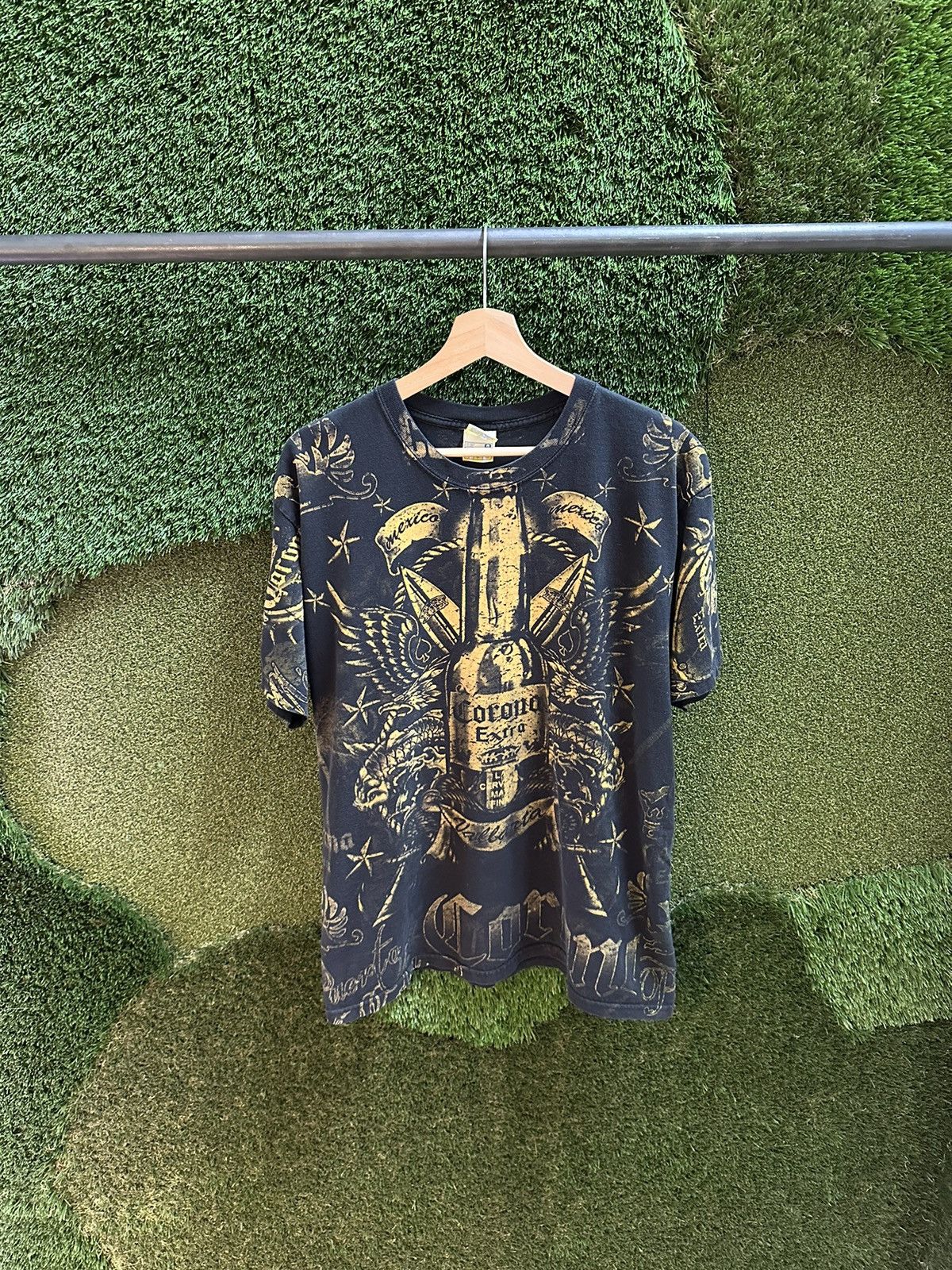 Other Corona Beer All Over Print T-shirt Large Size US L / EU 52-54 / 3 - 1 Thumbnail