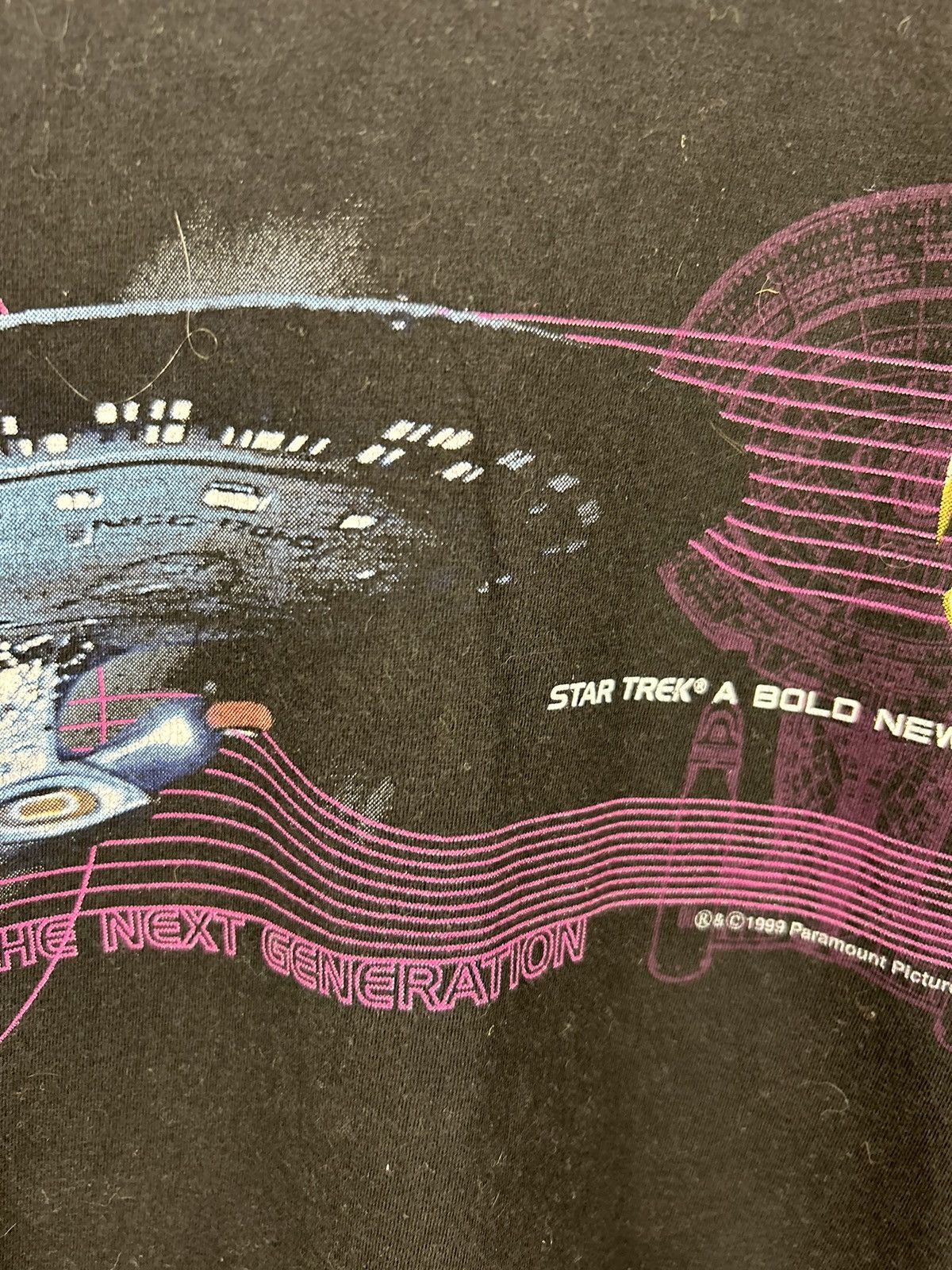 Vintage Vintage 1999 Star Trek Enterprise T-Shirt Sci Fi Science Size US M / EU 48-50 / 2 - 7 Thumbnail