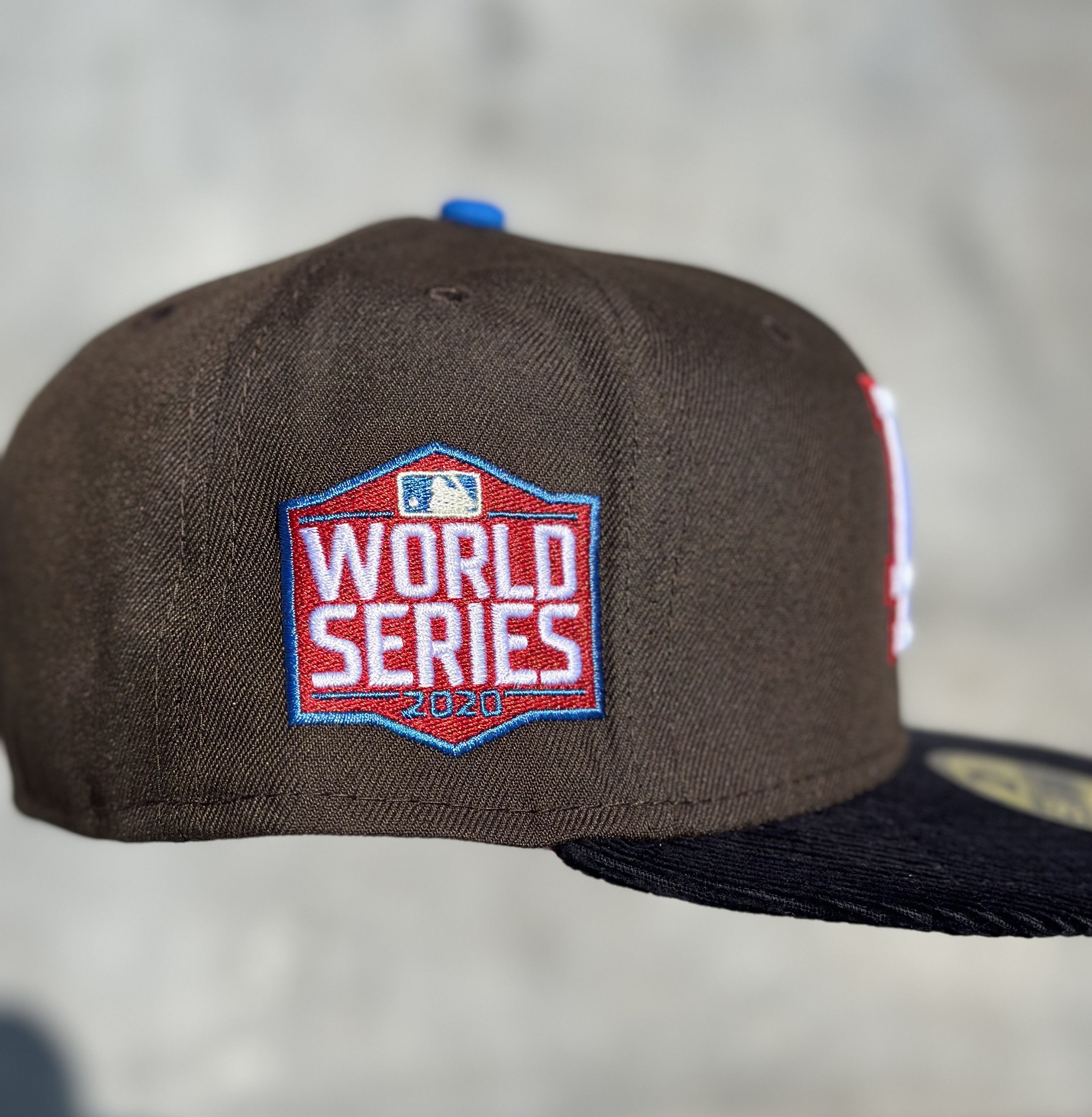 Hat Club 7 1/2 LA Dodgers 2020 World Series Patch Size ONE SIZE - 2 Thumbnail