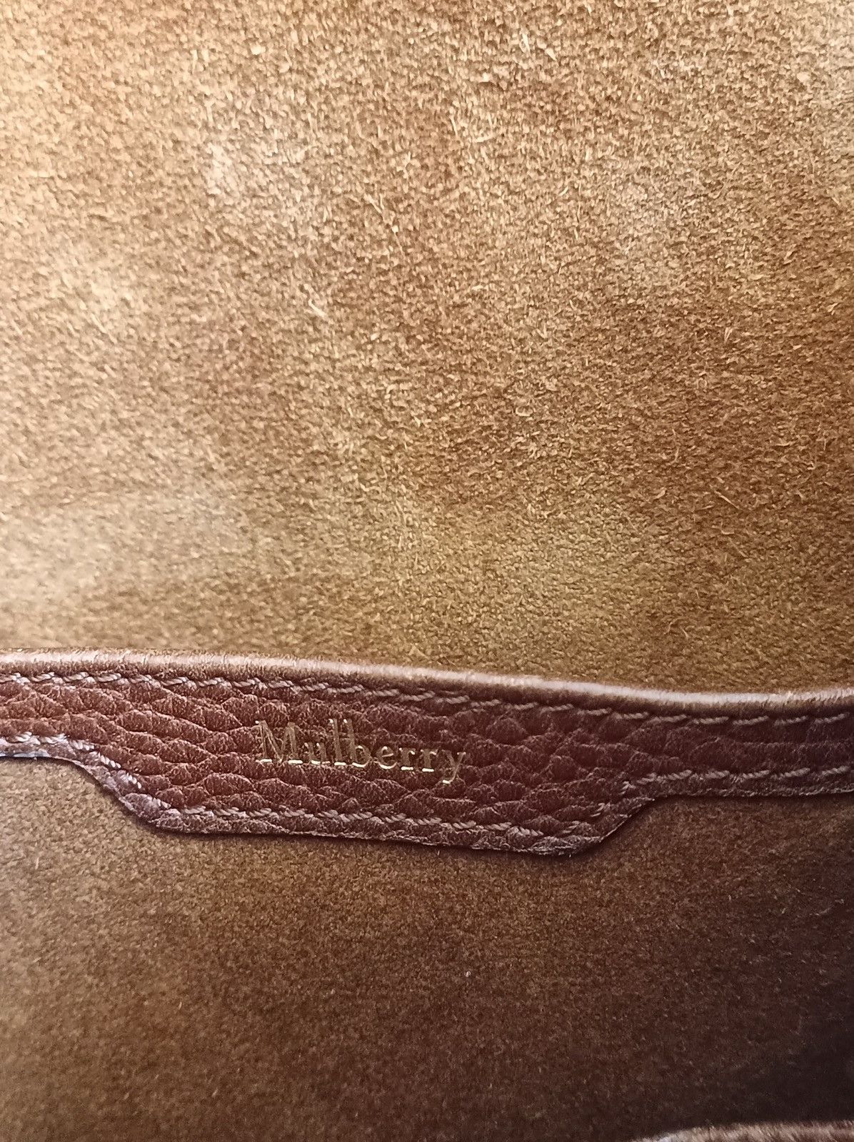Mulberry Mulberry Camden Leather Shoulder Tote Bag Oak Brown Size ONE SIZE - 17 Thumbnail
