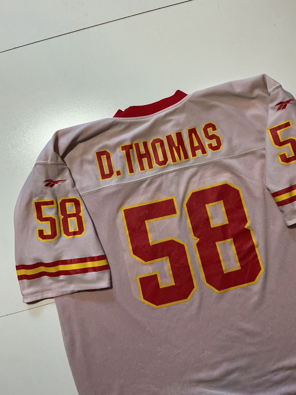 Reebok Reebok Kansas City Chiefs Derrick Thomas NFL Football Jersey Size US XXL / EU 58 / 5 - 16 Thumbnail