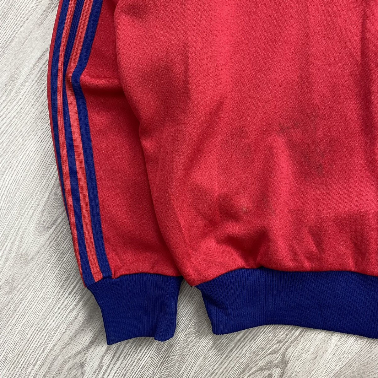 Adidas × Japanese Brand × Vintage Vintage Adidas Descente Blue Track Jacket Rare Size US L / EU 52-54 / 3 - 7 Thumbnail