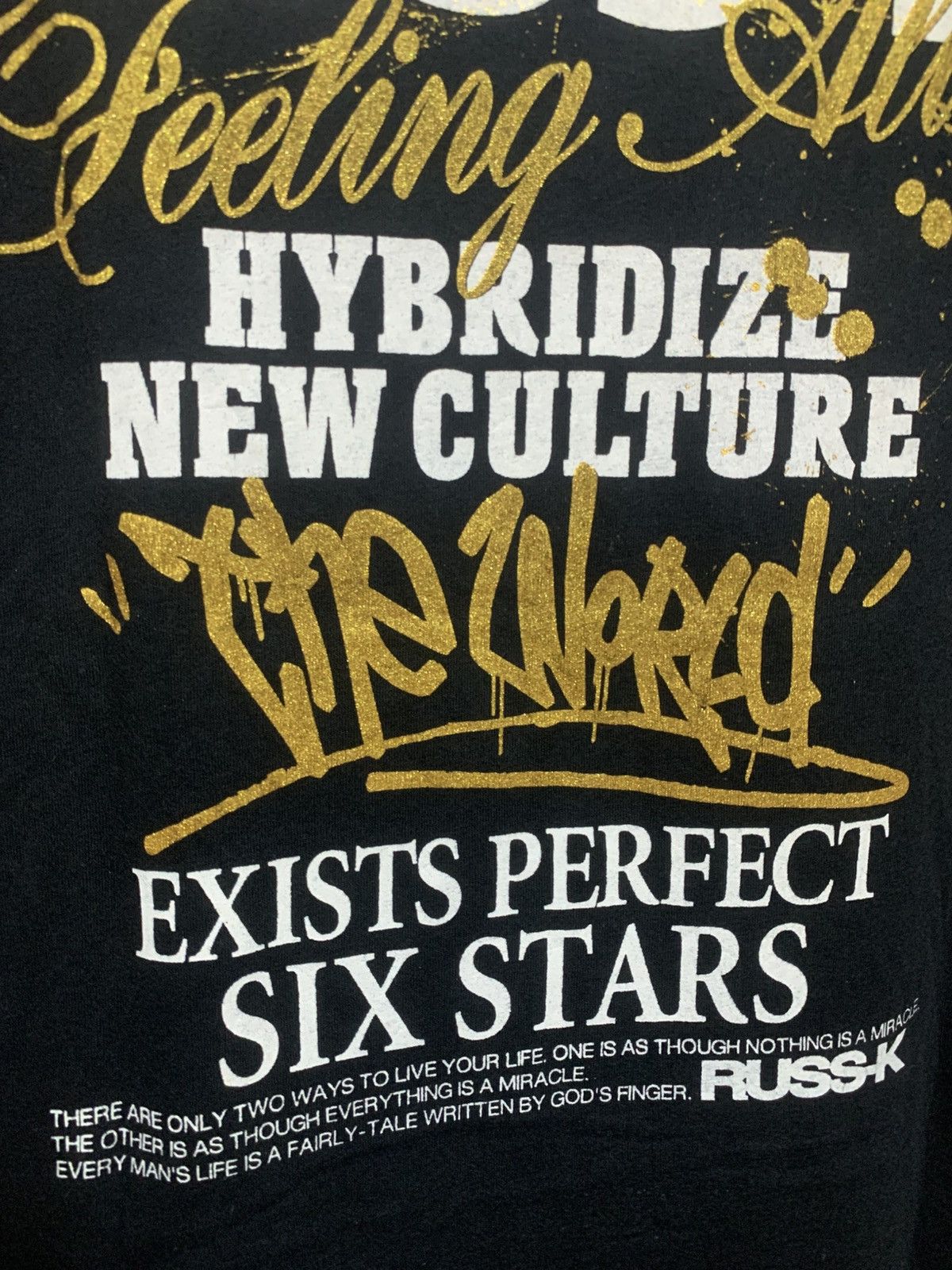 Hysteric Glamour × Supreme Japanese Double Layer Poem Rusk-k LongSleeve Tee Shirt Size US XL / EU 56 / 4 - 15 Thumbnail