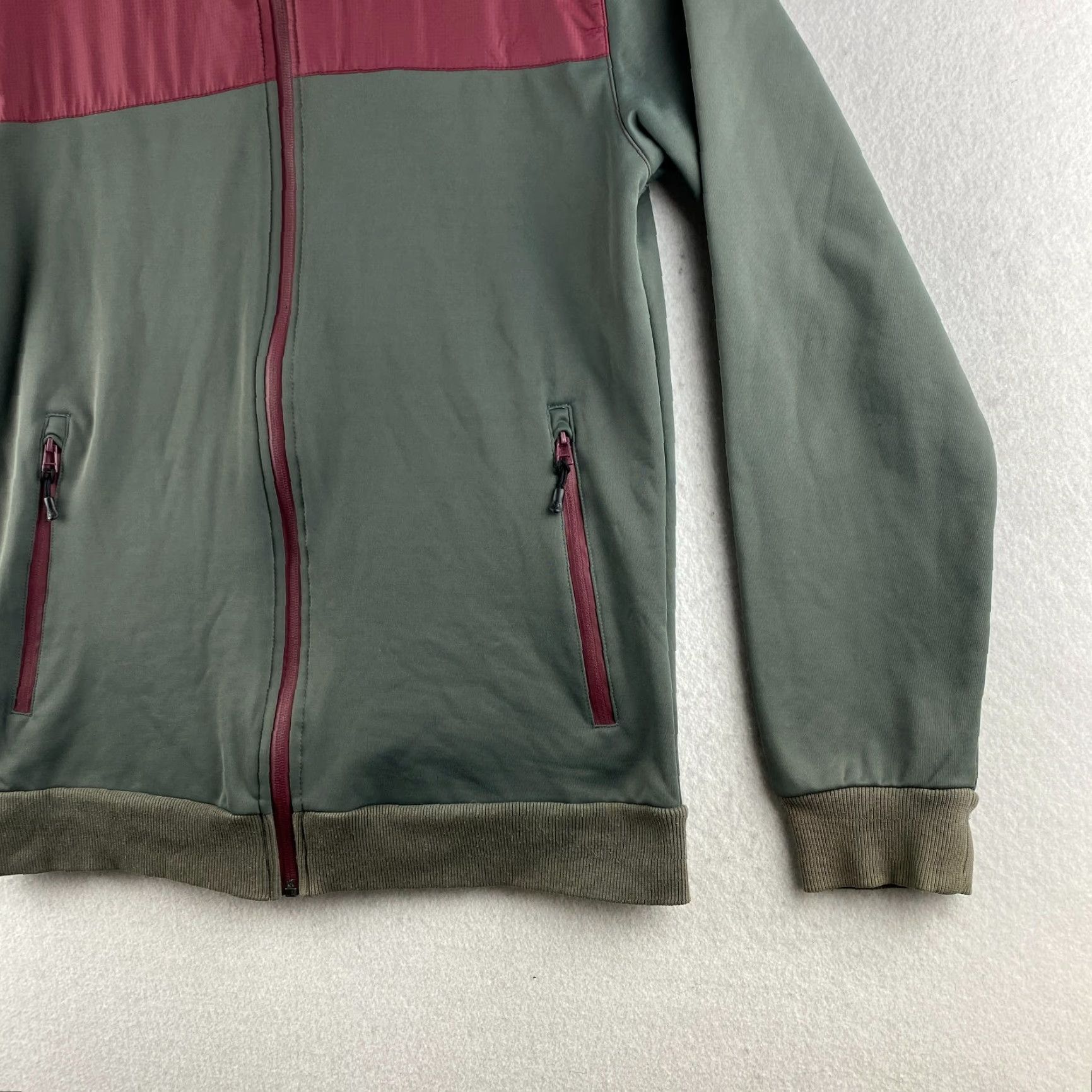 Vintage DC Hoodie Mens Small S Gray Full Zip Fleece Softshell Adjustable Hood Pockets Size US S / EU 44-46 / 1 - 6 Thumbnail
