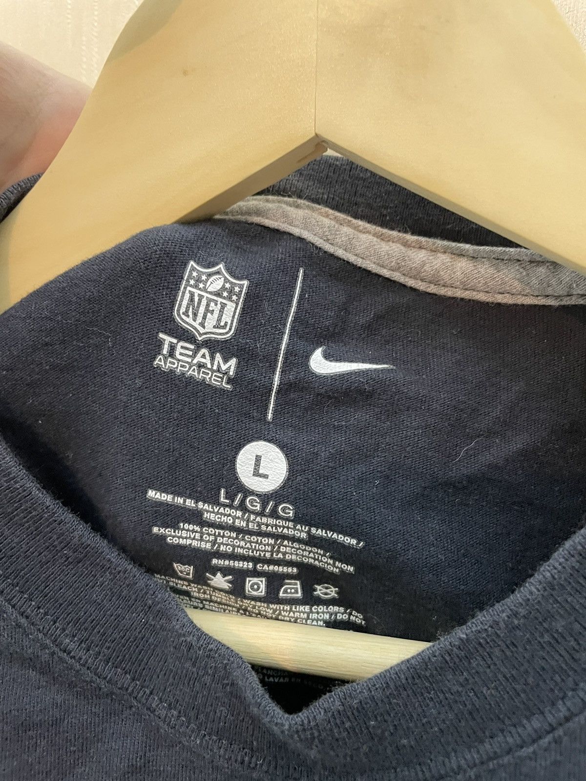 NFL × Nike Nike raiders streetwear T shirt Size US L / EU 52-54 / 3 - 8 Thumbnail