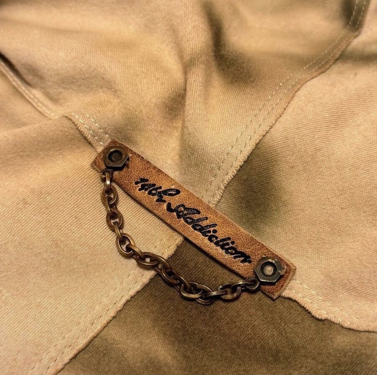 14th Addiction 14th addiction sleeveless handmade buttons dyed hooded vest Size US M / EU 48-50 / 2 - 4 Thumbnail