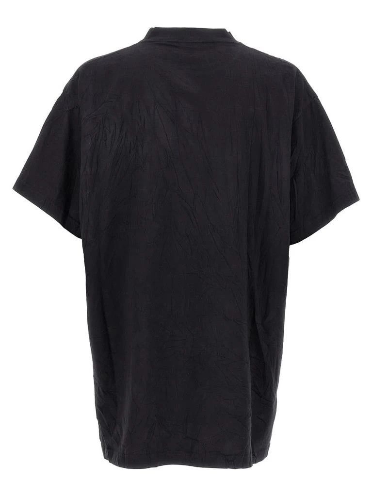 Balenciaga o1w1db11125 Keep Calm T-Shirt Oversized in Black Size XS / US 0-2 / IT 36-38 - 2 Thumbnail