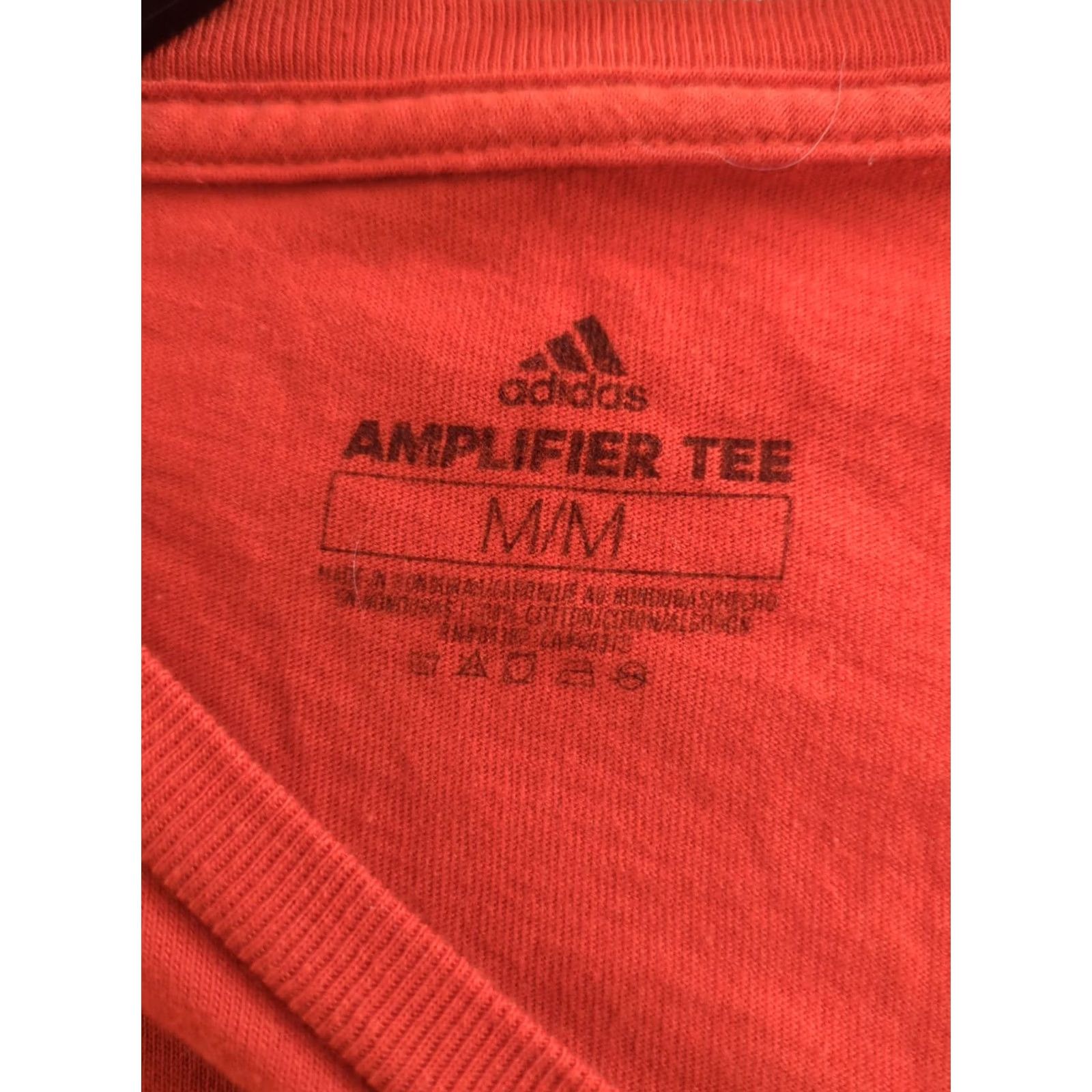 Adidas Adidas Womens Orange Amplifier Long Sleeve T Shirt M Orange Activewear Shirt Women Modern Basic M Size M / US 6-8 / IT 42-44 - 3 Thumbnail
