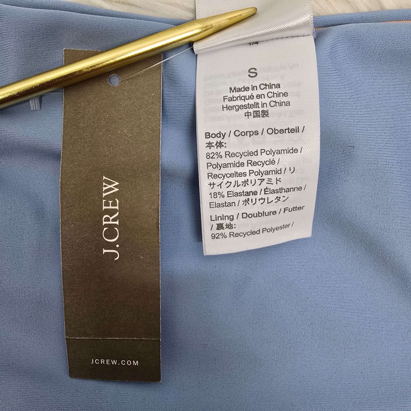 J.Crew NWT J. Crew High Rise Moderate Coverage Bikini Bottom Size S Size ONE SIZE - 8 Thumbnail
