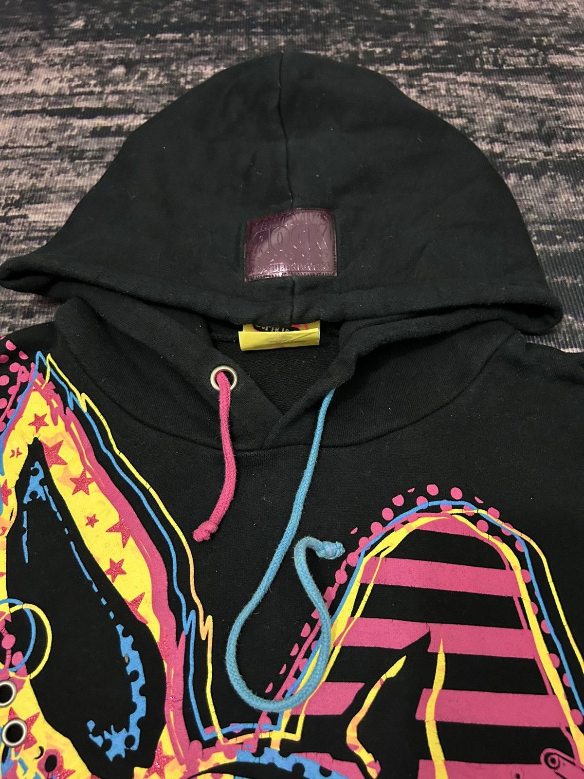 Japanese Brand 39 x Super Lovers Japan Skull Bunny Hoodie Size US L / EU 52-54 / 3 - 4 Thumbnail