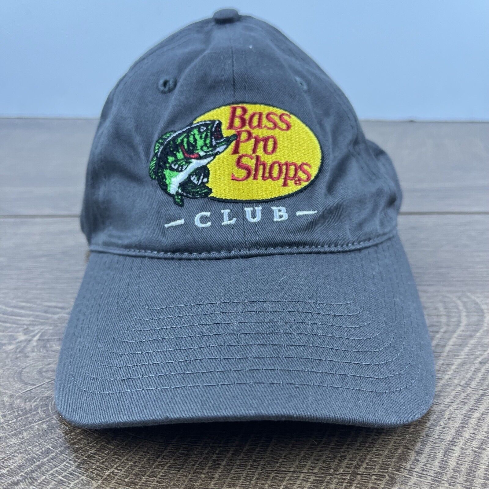 Other Bass Pro Shops Hat Bass Pro Club Hat Gray Hat Adjustable Hat Size ONE SIZE - 1 Thumbnail