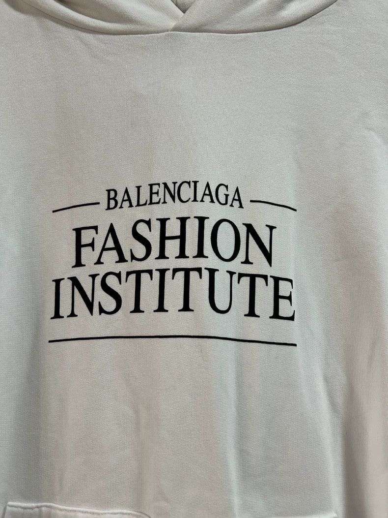 Balenciaga Balenciaga Solid color long sleeve logo printed sweater Size US XXS / EU 40 - 4 Thumbnail