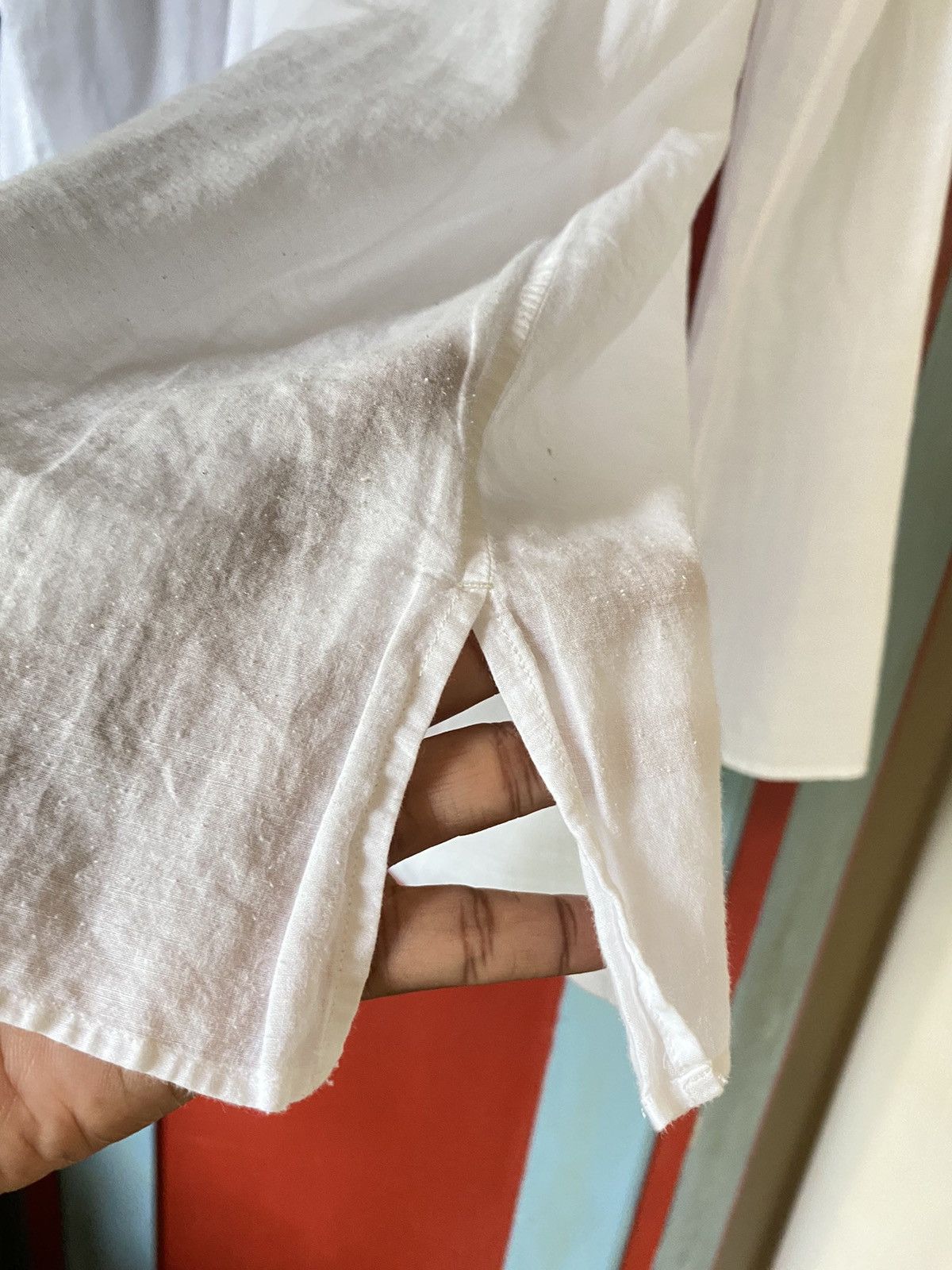 45rpm 45 RPM white V-neck blouse Size XS / US 0-2 / IT 36-38 - 7 Thumbnail