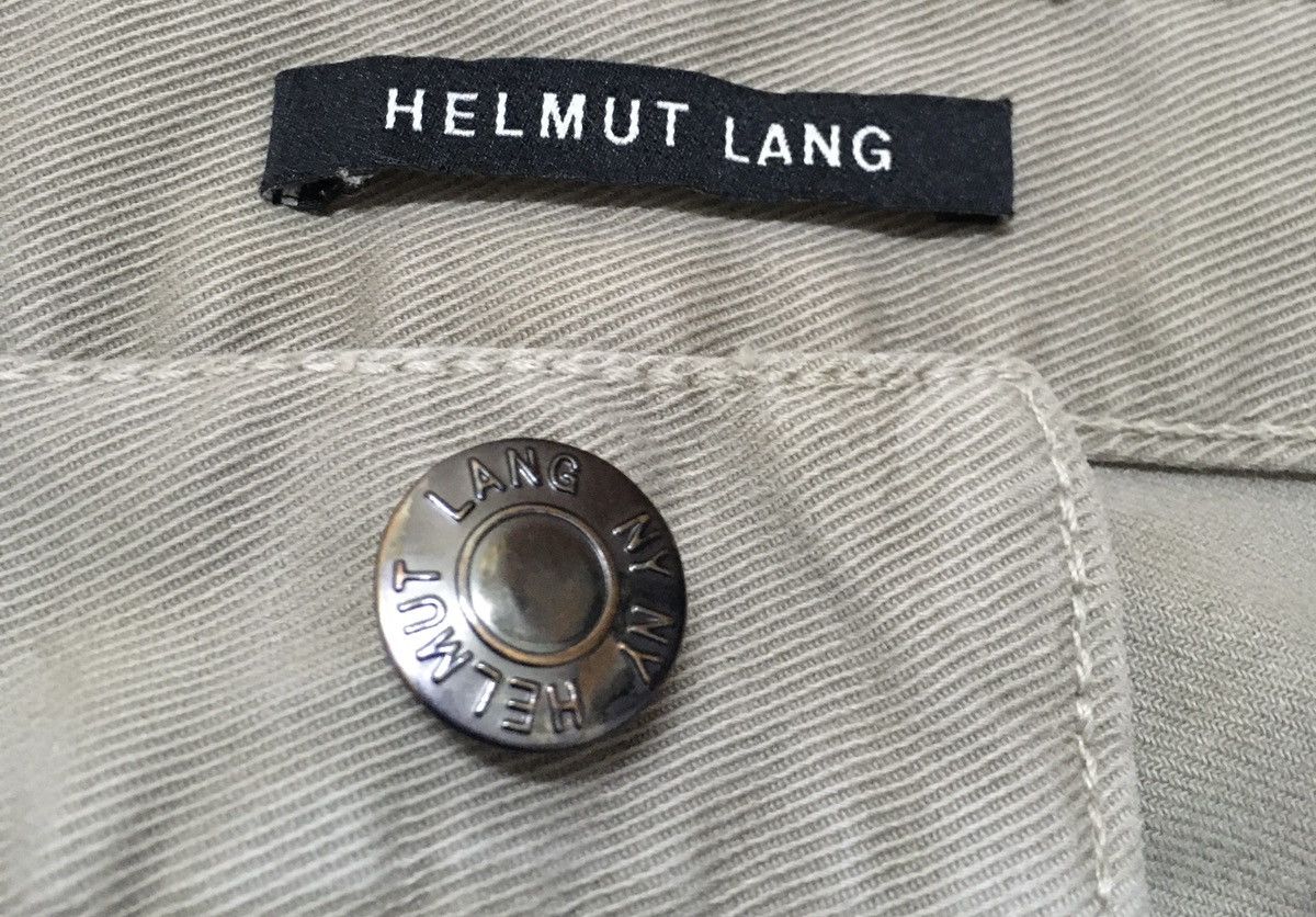 Helmut Lang Rare Design Vintage Brand Helmut Lang Ripped Pants 2000s Size US 31 - 8 Thumbnail