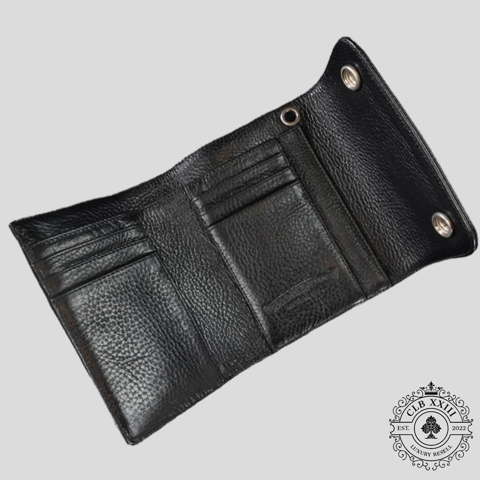 Chrome Hearts Chrome Hearts Short Wave Wallet in Black Size ONE SIZE - 5 Thumbnail