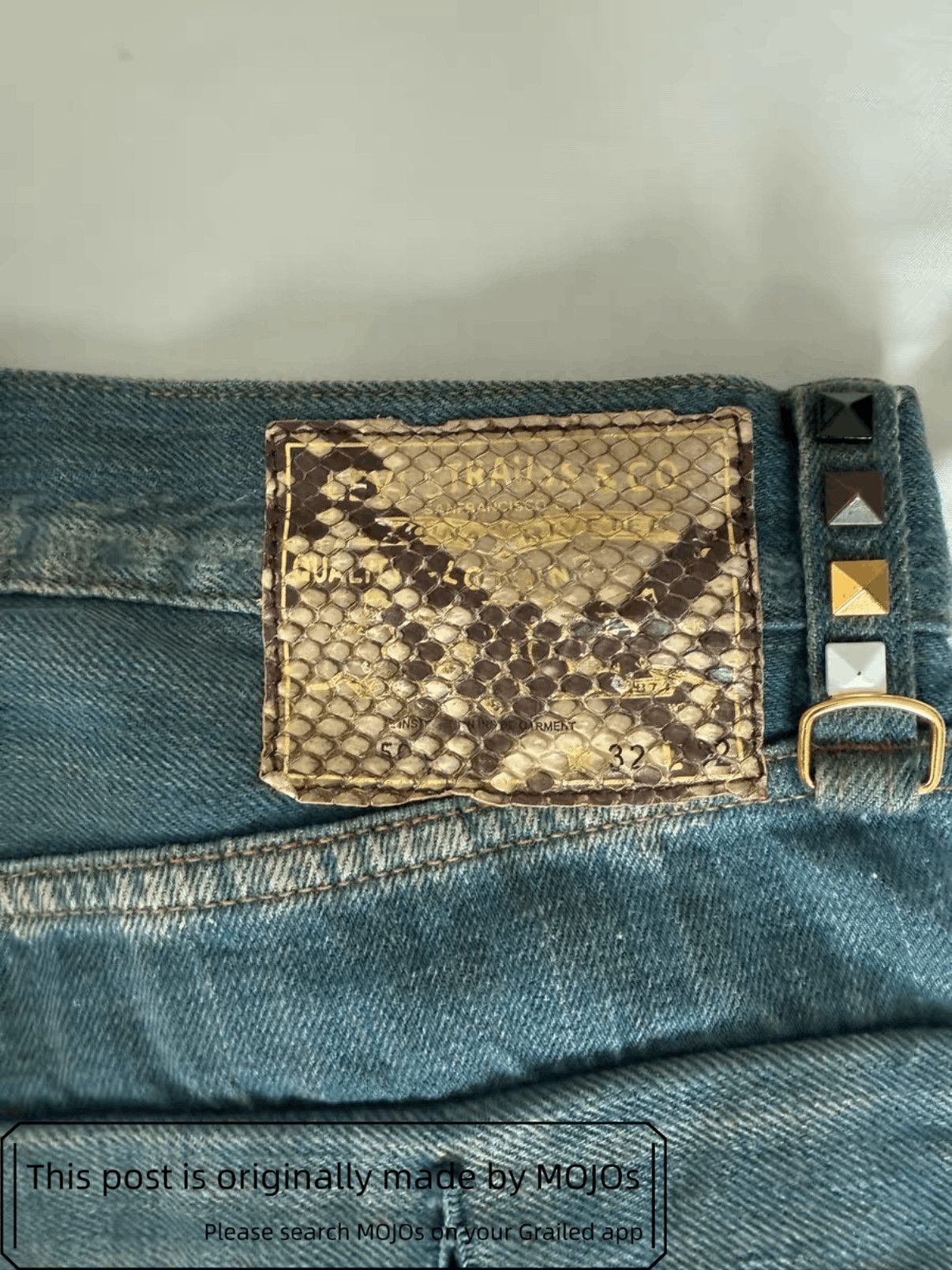 CLOT × Levi's Sz 32 Clot x Levi's Python 505 Denim mojos804 Size US 32 / EU 48 - 3 Thumbnail