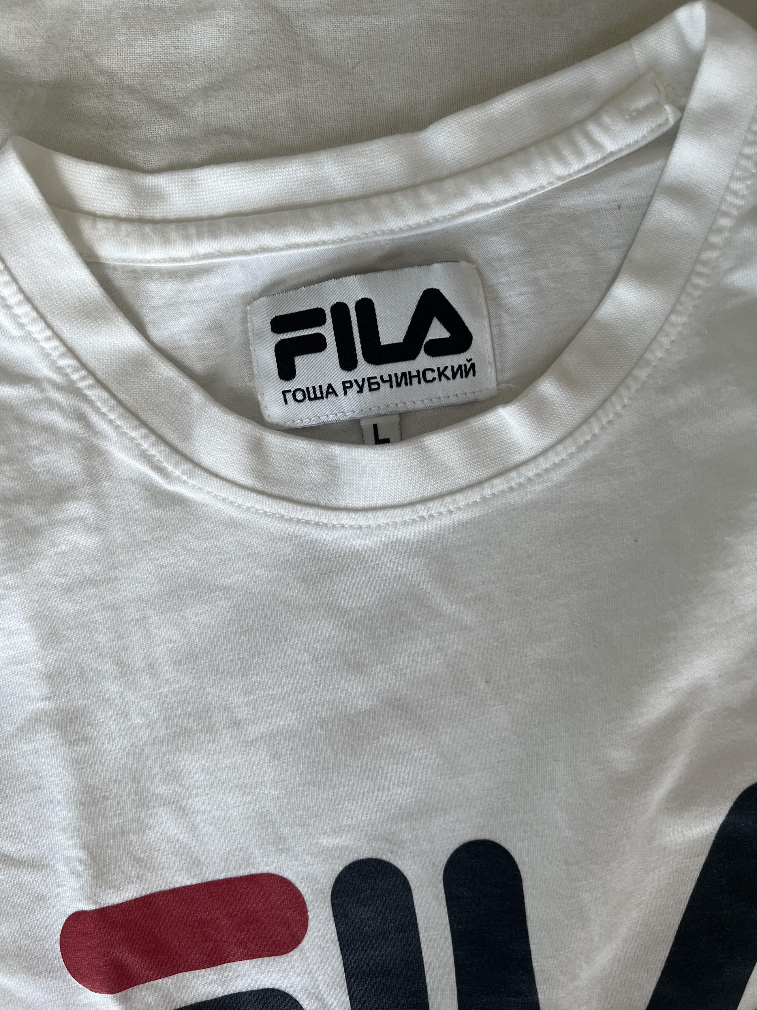 Gosha Rubchinskiy Gosha Rubchinskiy x Fila T-shirt Size L Size US L / EU 52-54 / 3 - 3 Thumbnail