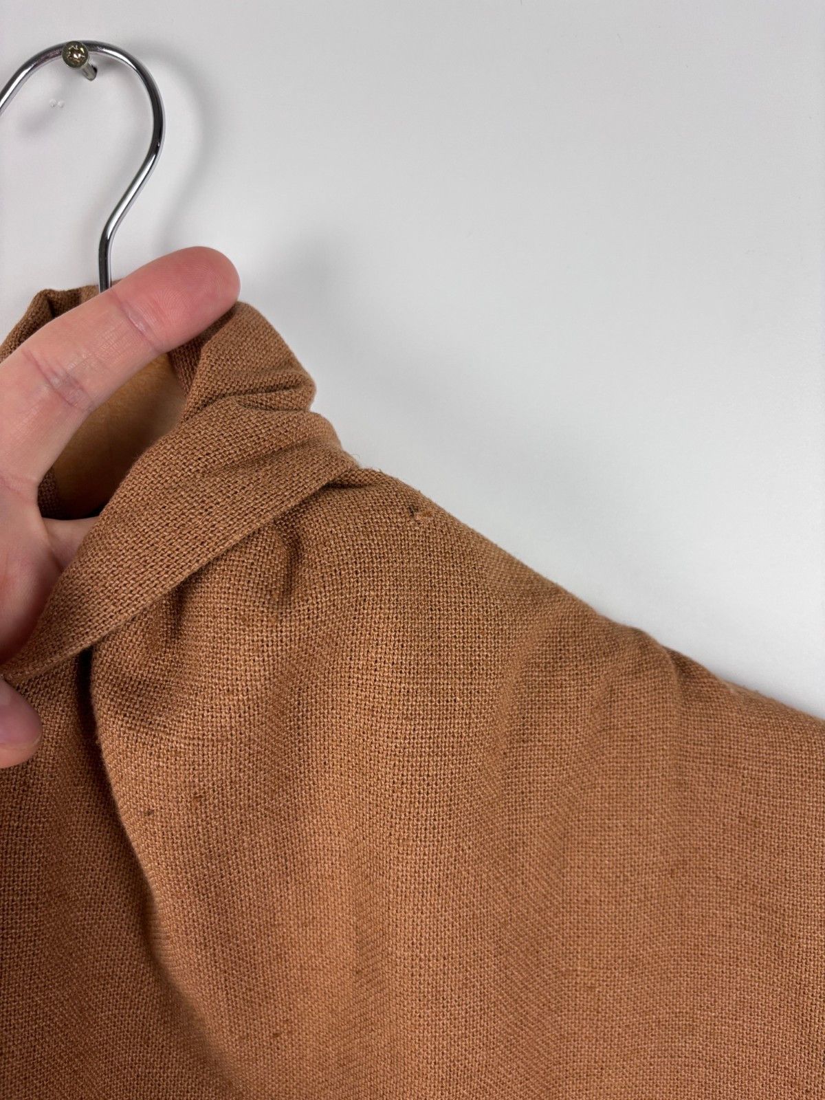 Gudrun Sjoden Gudrun Sjoden Open Long Cardigan Linen Cotton Brown L/XL Size L / US 10 / IT 46 - 5 Thumbnail
