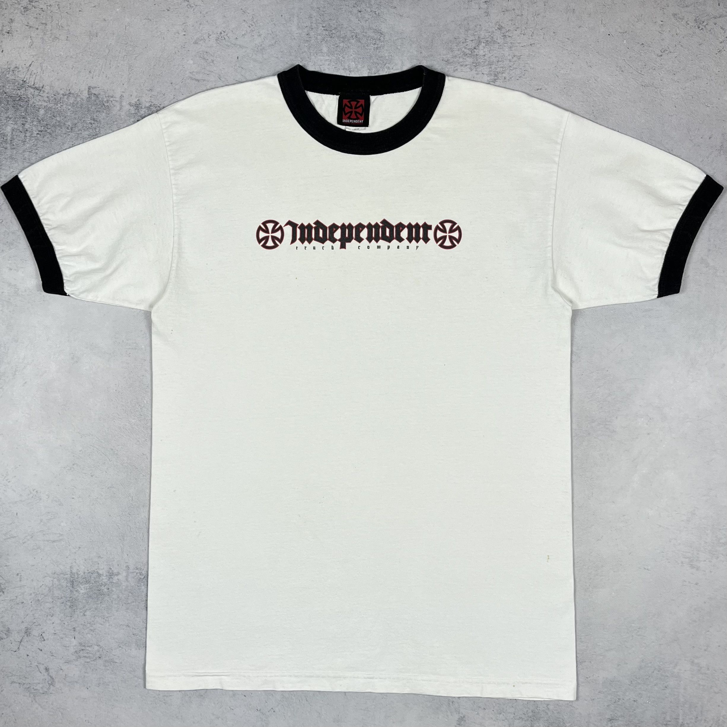 Independent Truck Co. Vintage Independent SK8 Big Logo T Shirt 2000’s Size US L / EU 52-54 / 3 - 2 Thumbnail