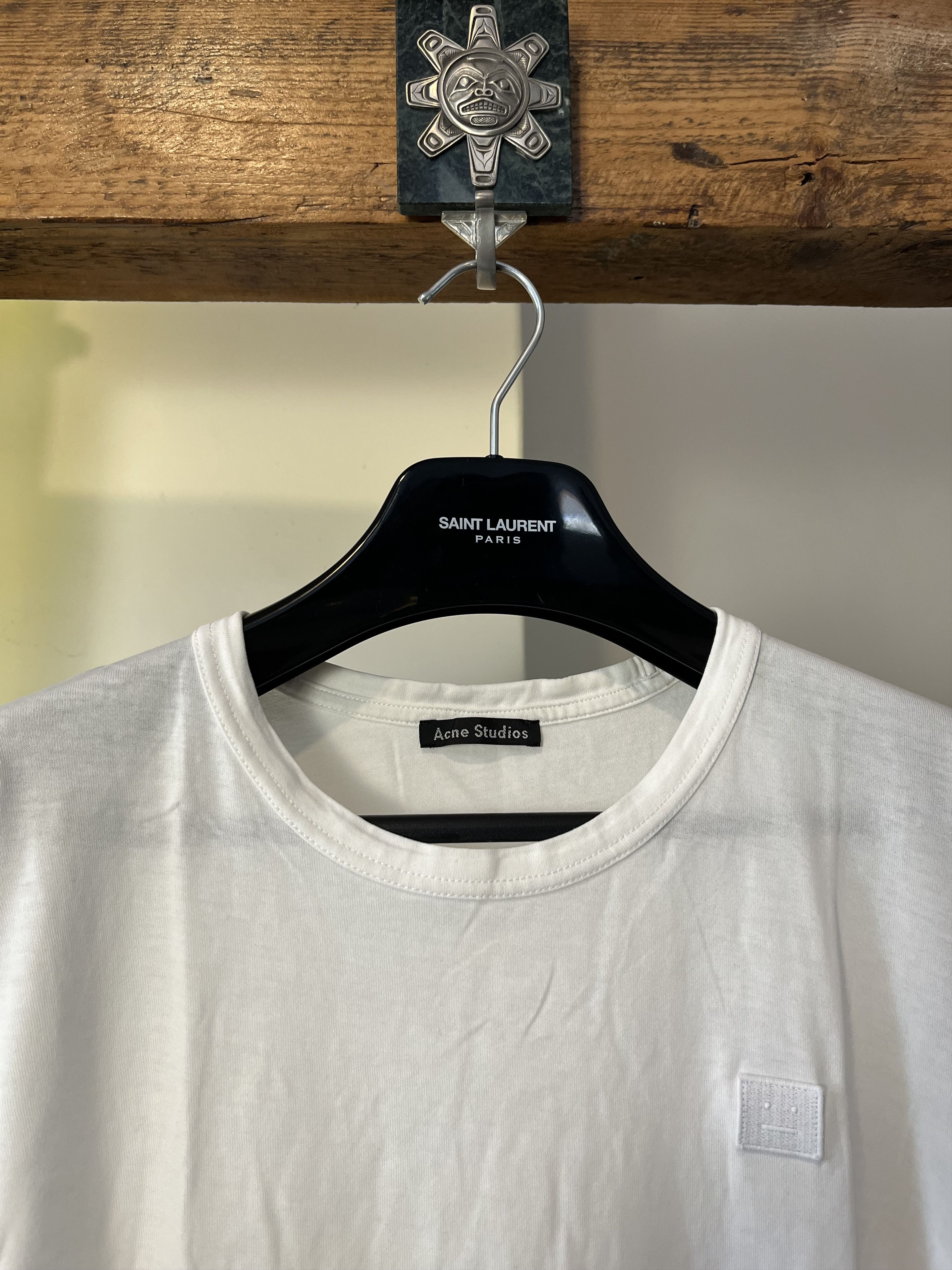 Acne Studios Acne Studios Nash Face White Tee Size M / US 6-8 / IT 42-44 - 3 Thumbnail