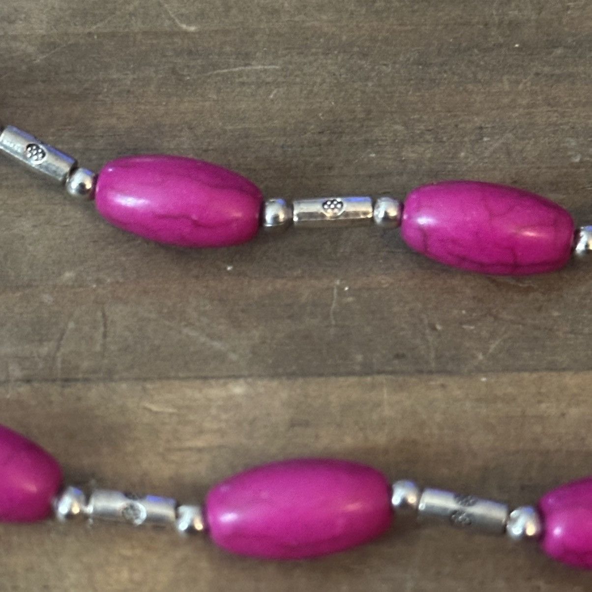 Other Multi layered fuchsia bead necklace Size ONE SIZE - 5 Thumbnail
