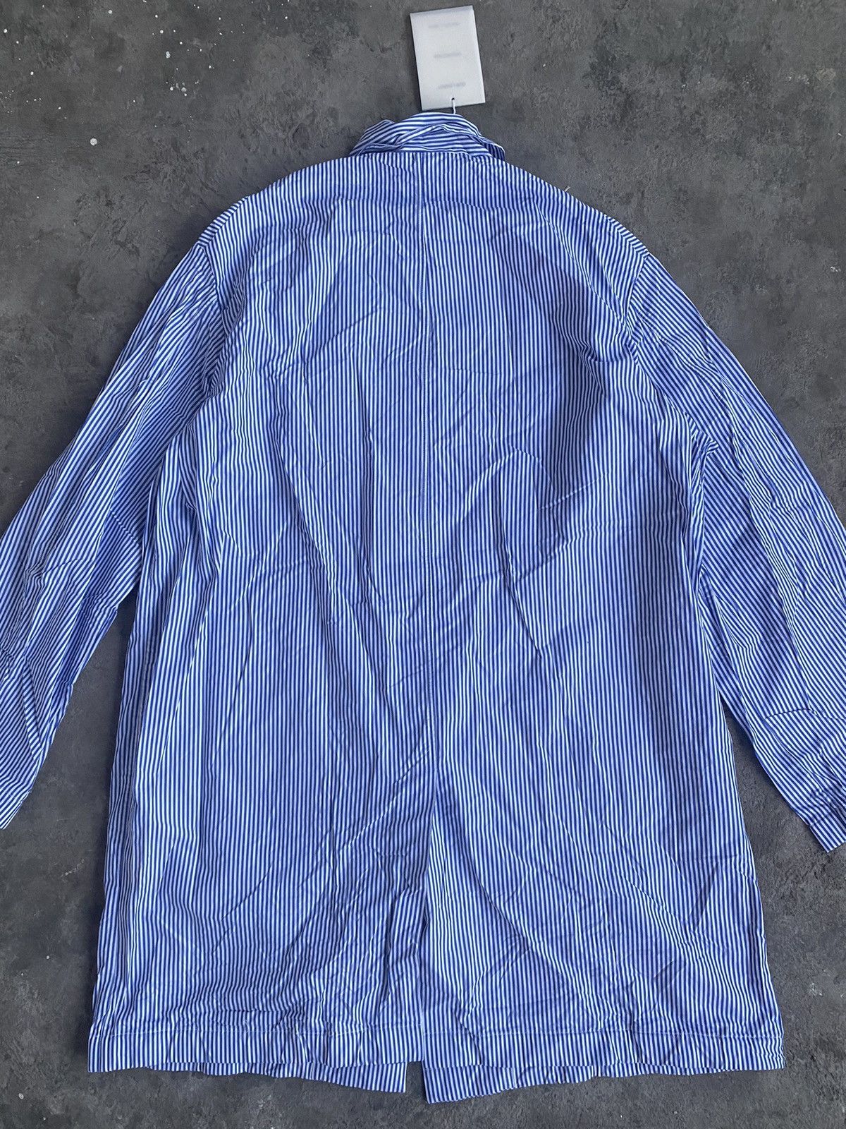 Our Legacy Our legacy Mac coat blue stripe Size US L / EU 52-54 / 3 - 9 Thumbnail