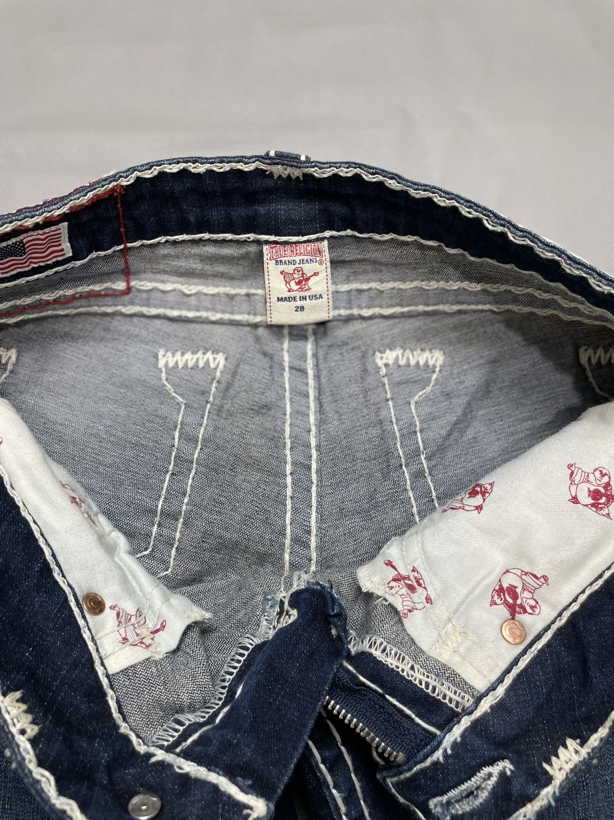 True Religion True Religion Flare Jeans Size 28" / US 6 / IT 42 - 6 Thumbnail