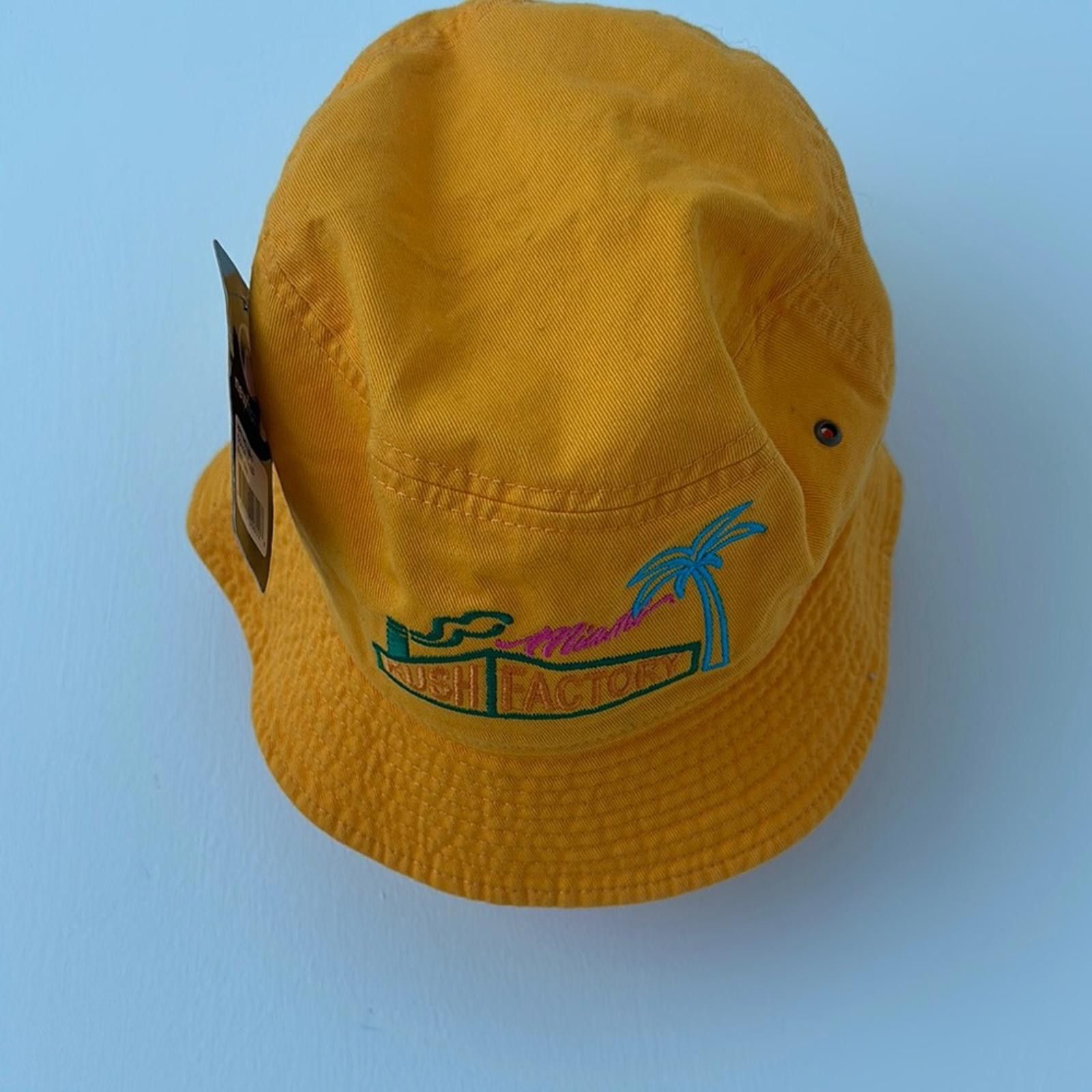 Designer Kush Factory Yellow Bucket Hat Size ONE SIZE - 1 Thumbnail