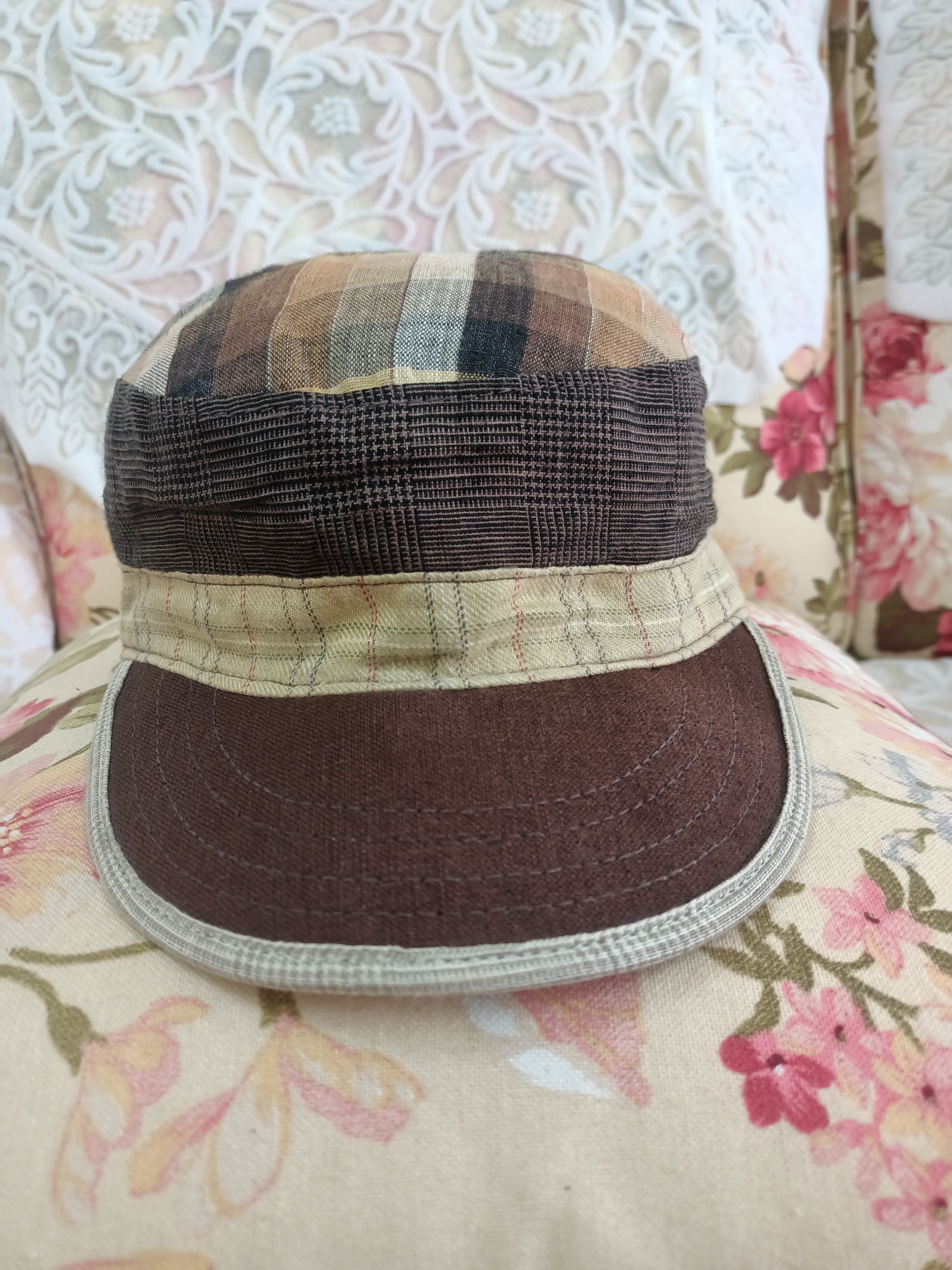 Vintage New York Hat Co linen cap