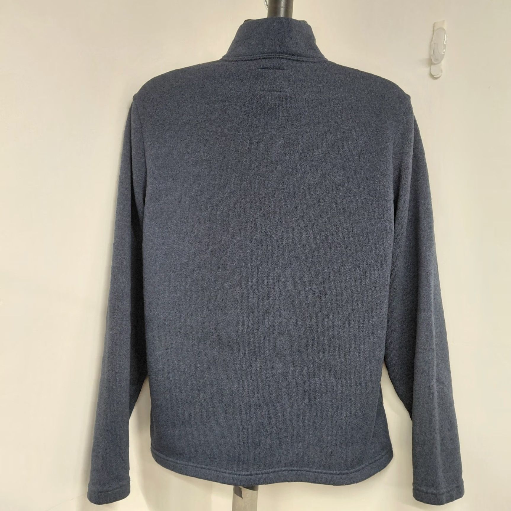 Old Navy Old Navy Sweatshirt Men XL Blue Pullover 3/4 Zip Fleece Pockets Long Sleeve Mock Neck Zip Pullover Athletic Regular Blue Size US XL / EU 56 / 4 - 5 Thumbnail