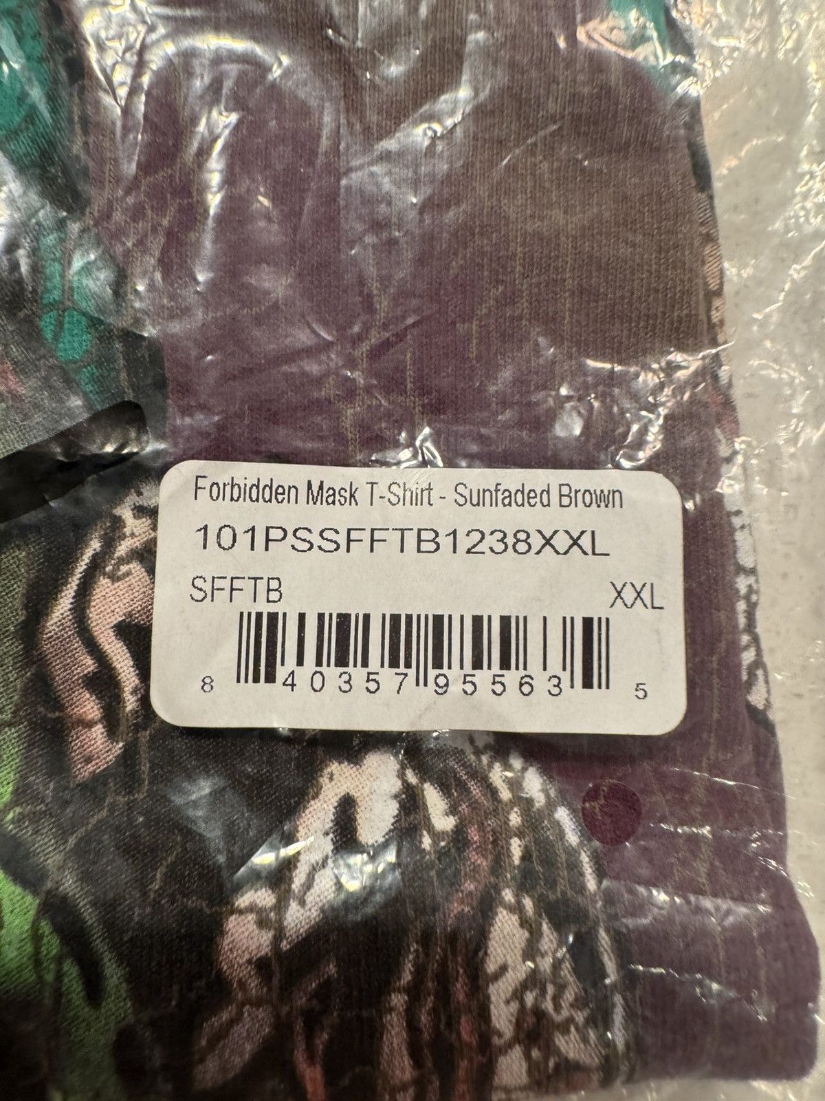Warren Lotas DS Warren Lotas Forbidden Mask Sunfaded Brown XXL T-Shirt Size US XXL / EU 58 / 5 - 2 Thumbnail