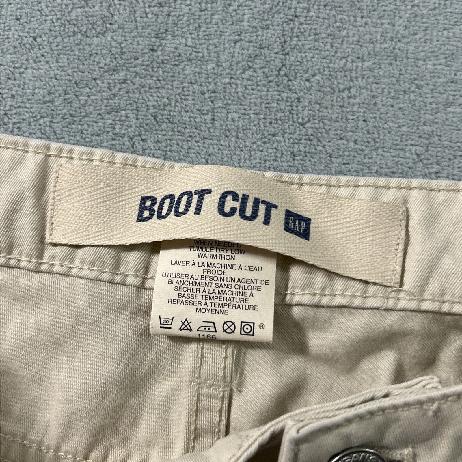 Gap Beyond Baggy Flare Jeans Wns 10 33x31 GAP Bootcut Dojo Wide Size 32" / US 10 / IT 46 - 3 Thumbnail