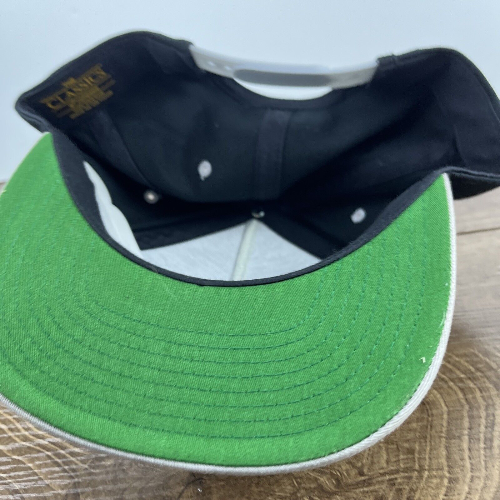 Other Plain Black Gray Snapback Hat Black Hat Snapback Adjustable Size ONE SIZE - 12 Thumbnail