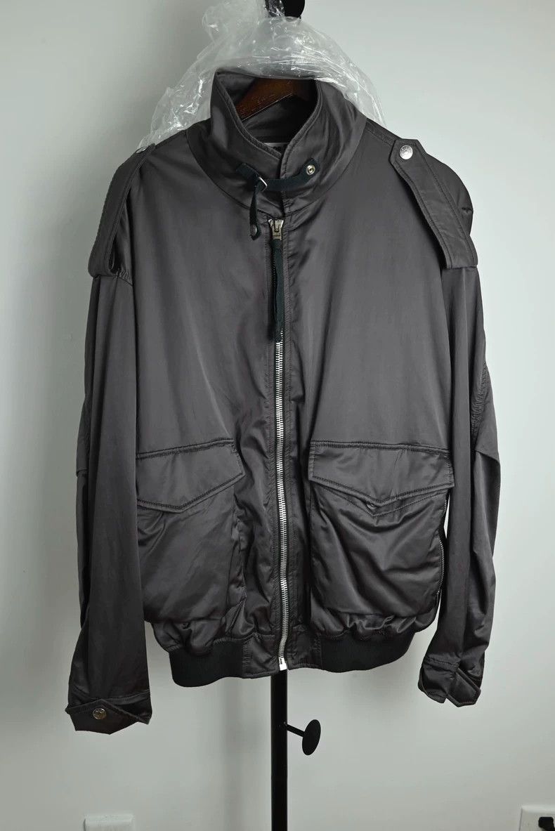 Acne Studios acne studios Nylon coat with epaulets 2505-Nextarrow Size US S / EU 44-46 / 1 - 1 Thumbnail