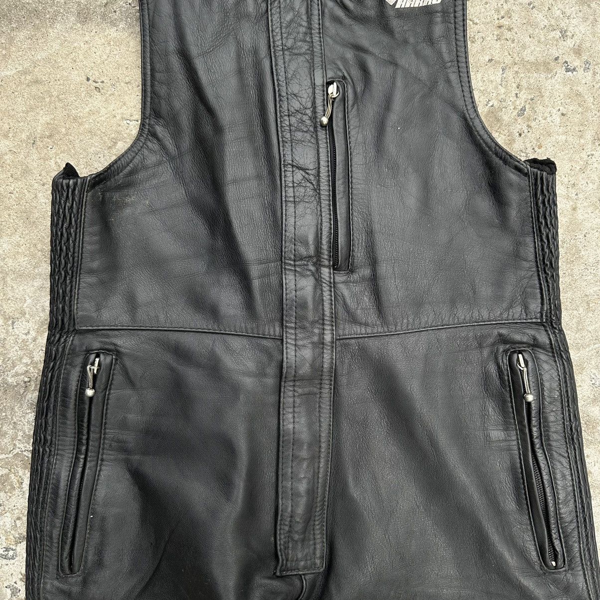 Vintage Vintage Moto Leather Pants Overalls Size 48 Y2K 00s Size US 32 / EU 48 - 5 Thumbnail