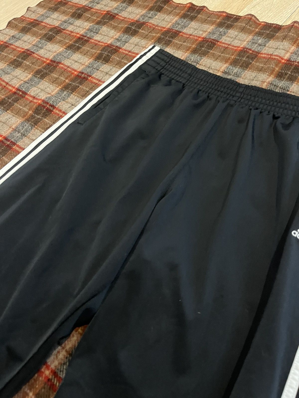 Adidas Y2K modern Adidas Track Pants Tearaway Button stripped pants Size US 36 / EU 52 - 3 Thumbnail