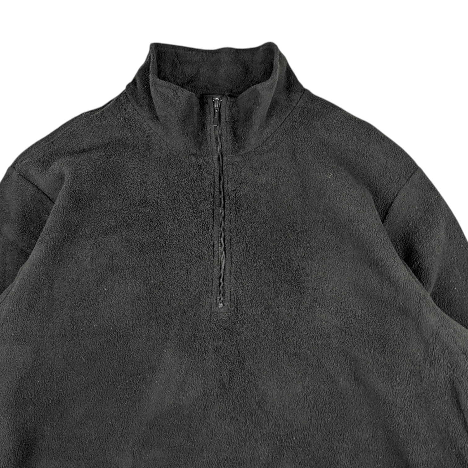 Uniqlo Vintage 90's UNIQLO Dark Grey Fleece Jumper Sweatshirt Size US L / EU 52-54 / 3 - 5 Thumbnail