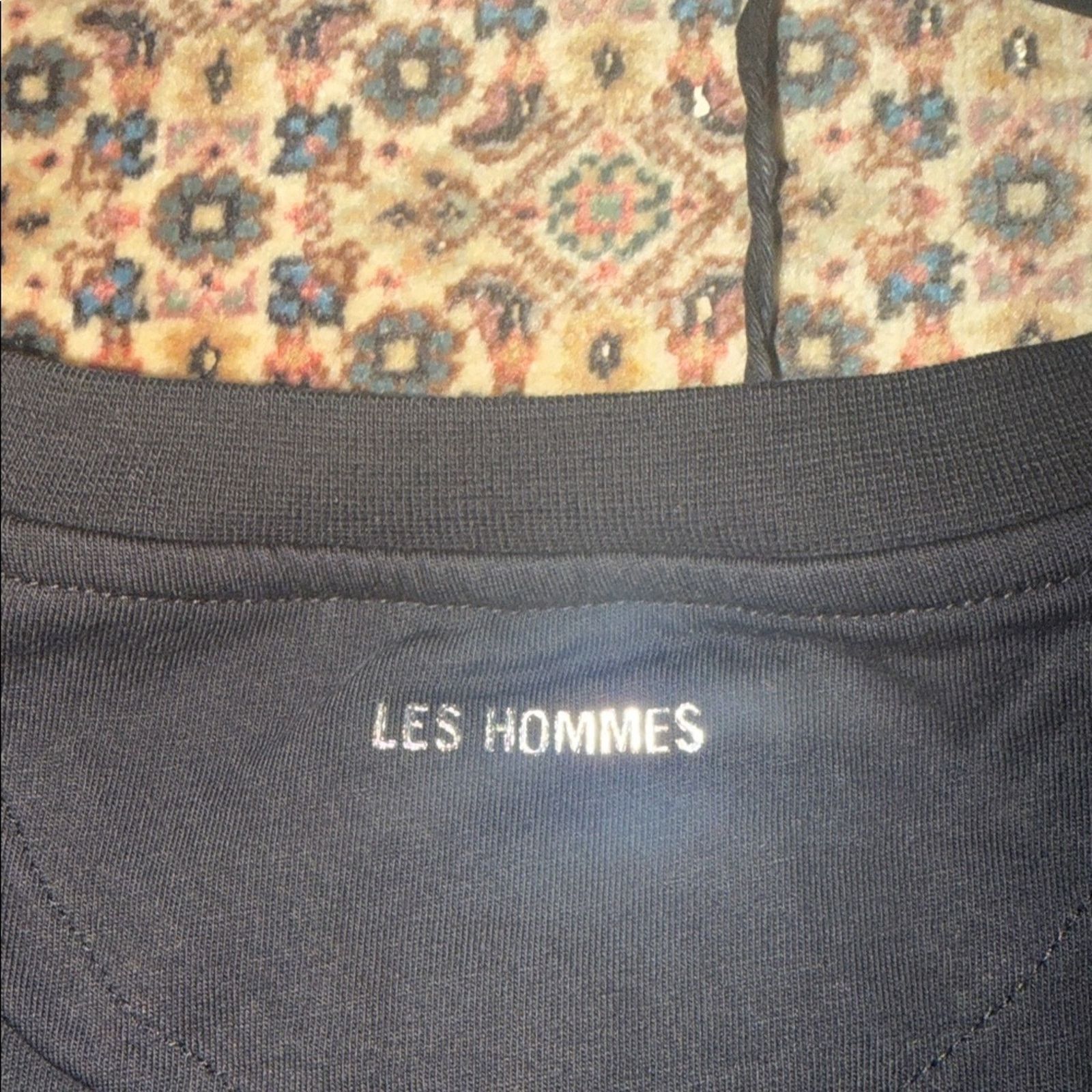 Les Hommes Les Hommes Monochrome Houndstooth T-Shirt Size XXL Size US XXL / EU 58 / 5 - 4 Thumbnail