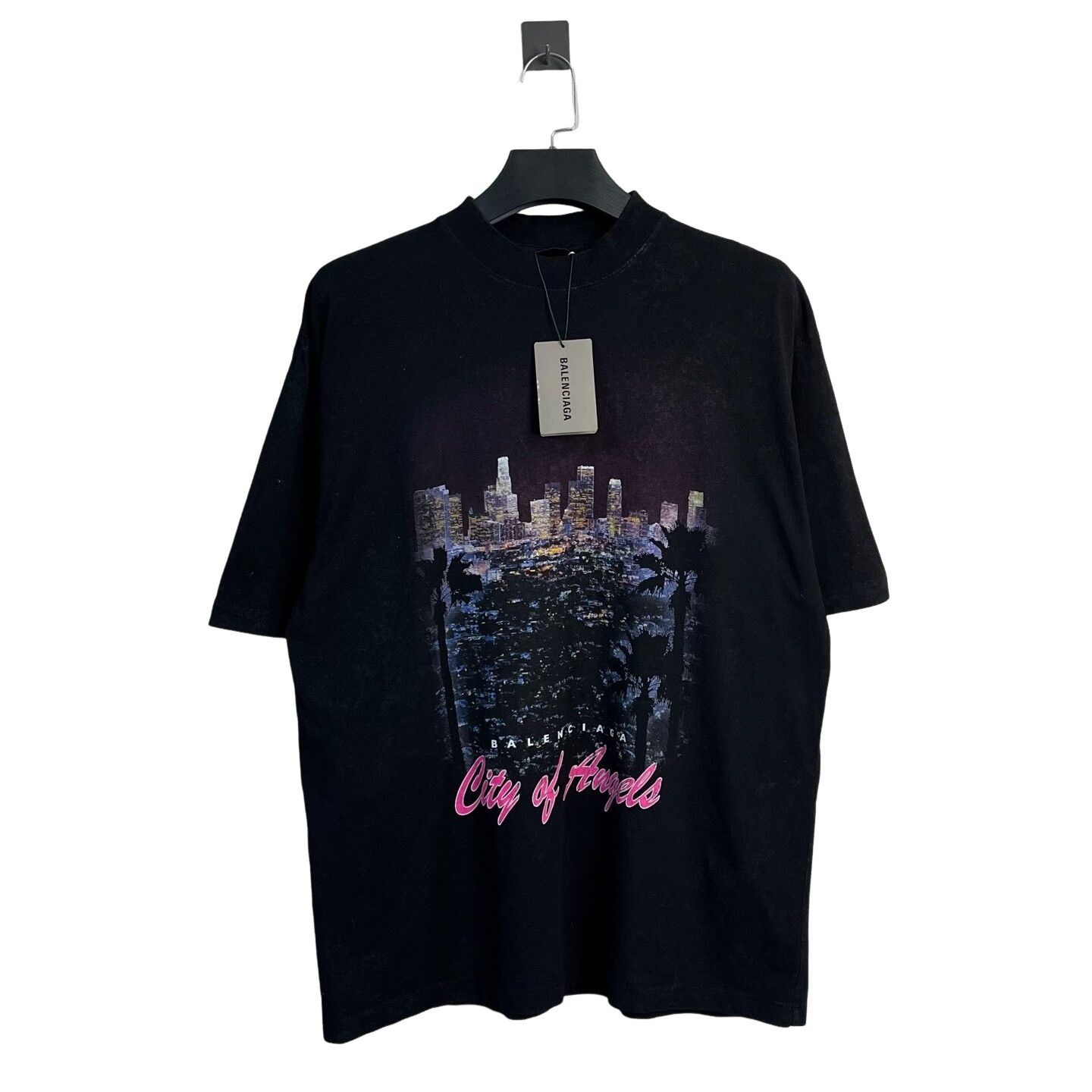 Balenciaga Balenciaga City of Angels T-Shirt Size M Size US M / EU 48-50 / 2 - 1 Thumbnail