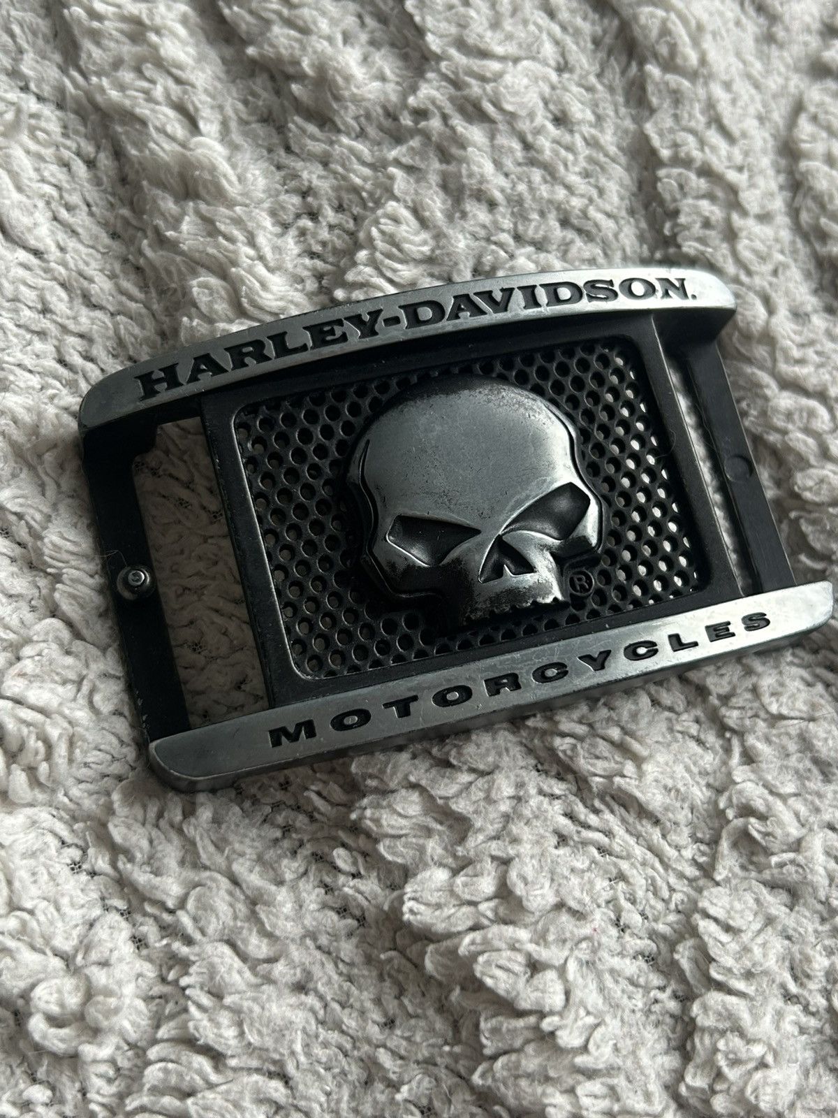 Harley Davidson Vintage belt buckle Harley davidson motorcycles 2016 USA Size ONE SIZE - 2 Thumbnail