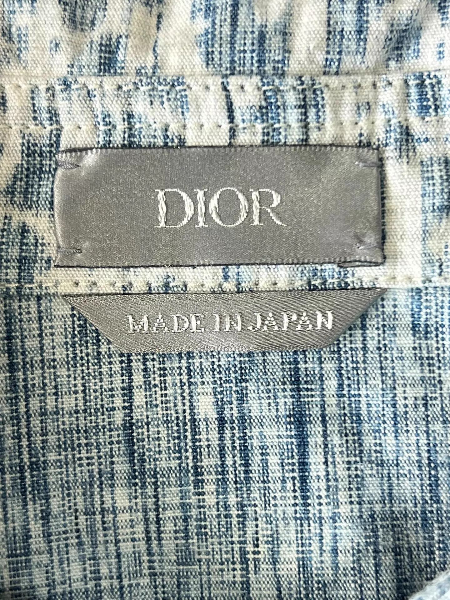 Dior Dior Oblique Classic Blue White Shirt 45 Size US S / EU 44-46 / 1 - 7 Thumbnail